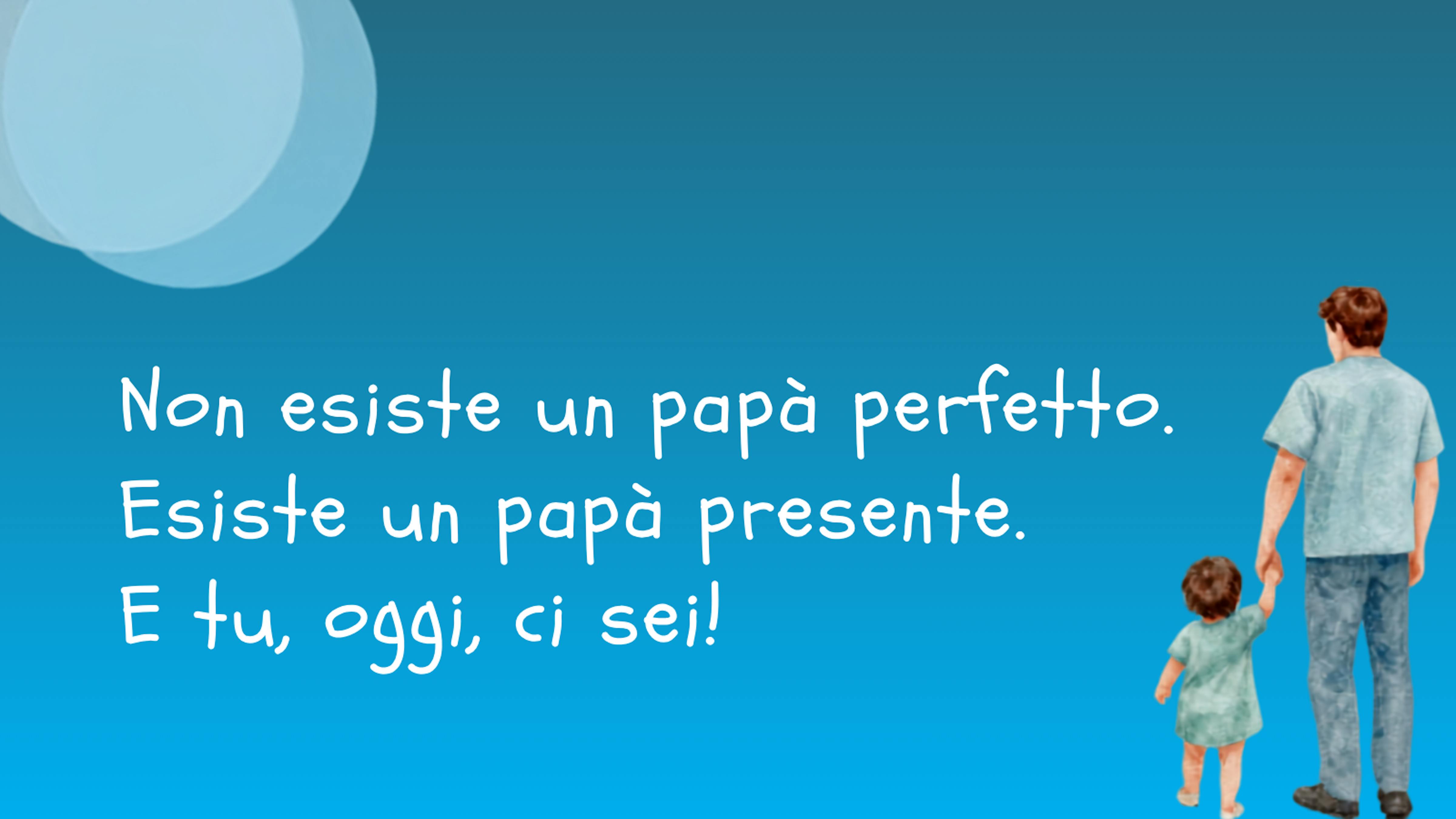 Slide sostenere l'allattamento da papà