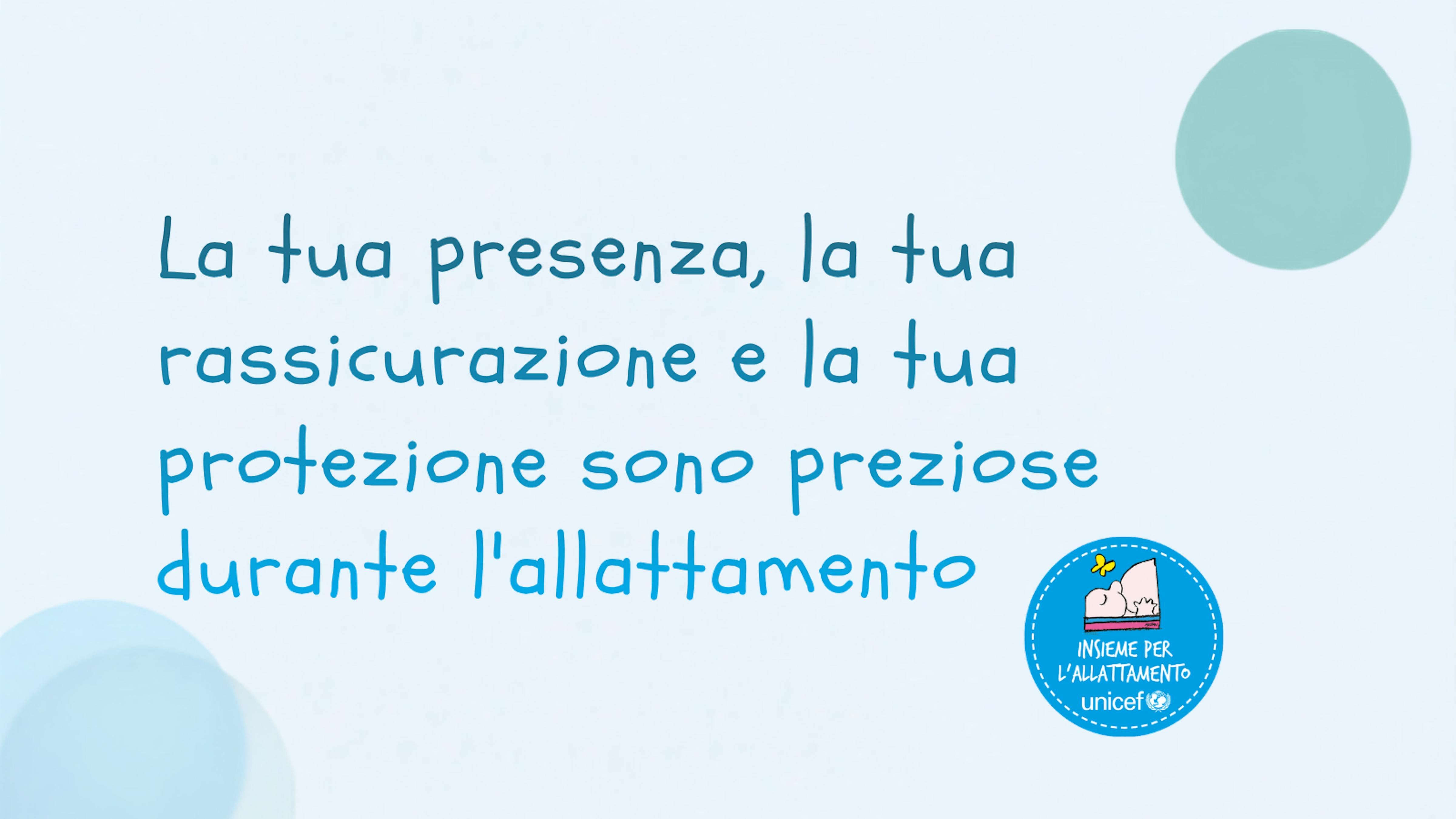 Slide sostenere l'allattamento da papà
