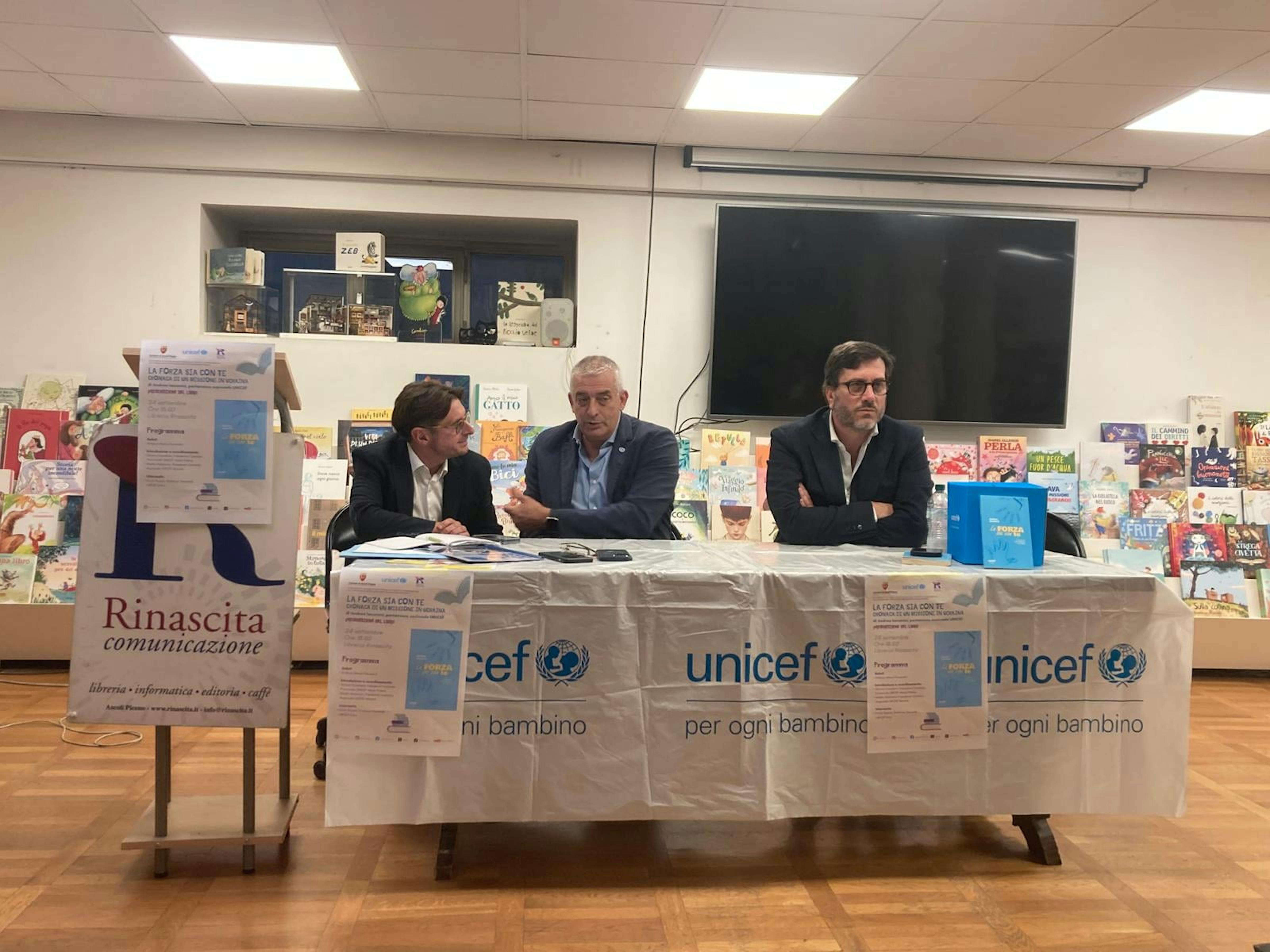 Il saluto del Sindaco di Ascoli alla presentazione del libro