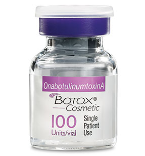Botox vial 100 units.