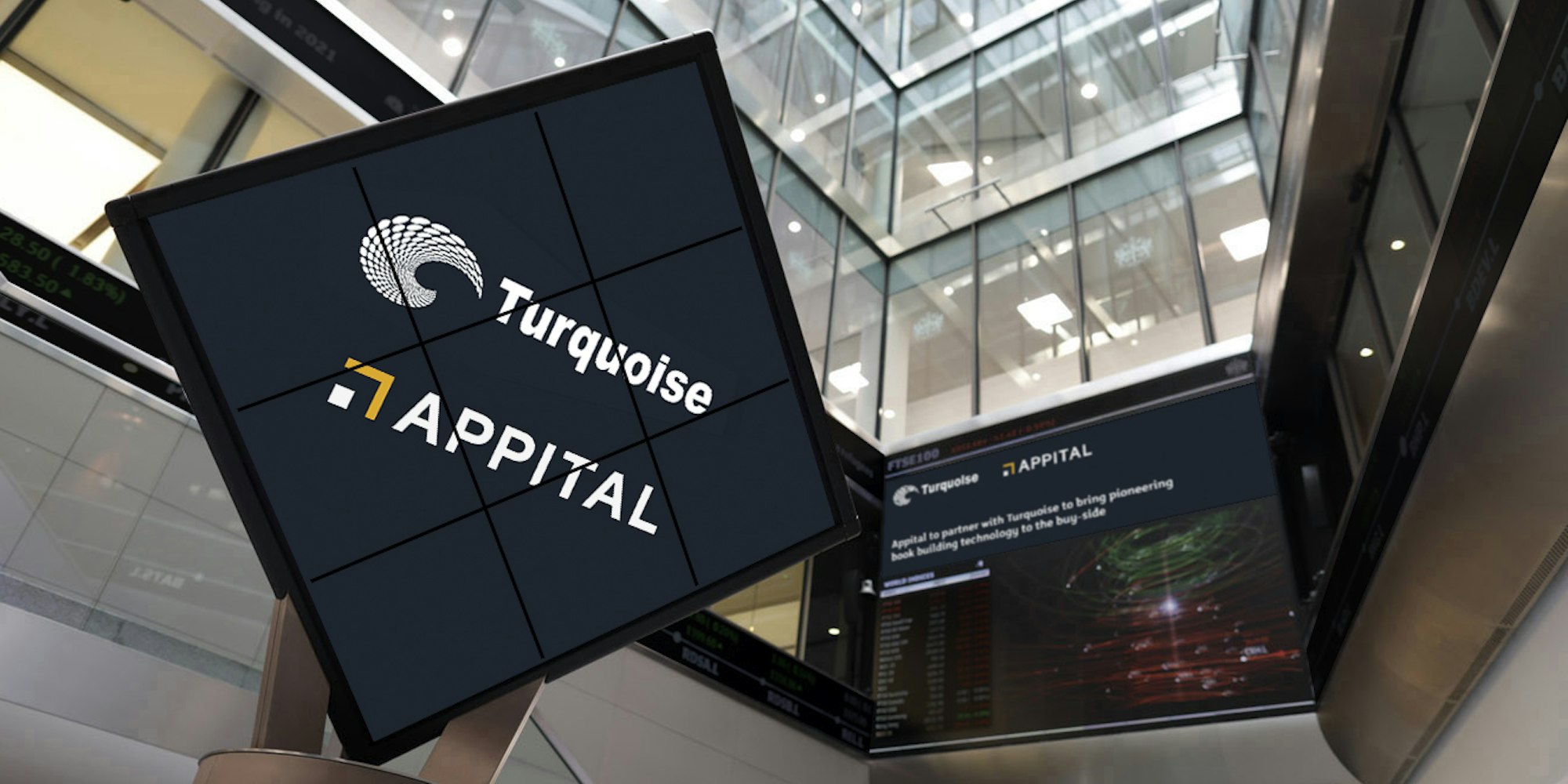 Appital to partner with Turquoise to bring pioneering bookbuilding technology to the buy-side