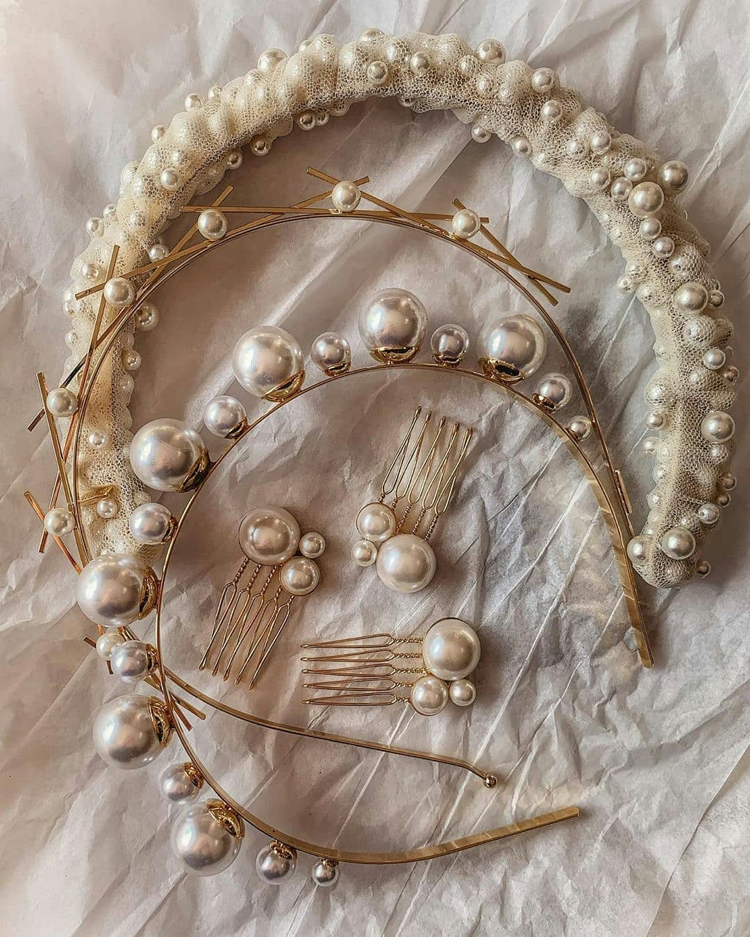 Pearl headbands 