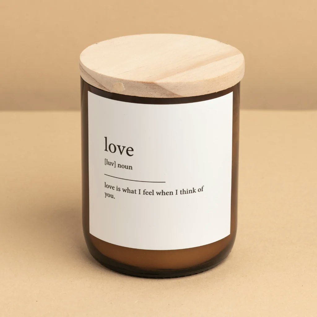 Love candle 