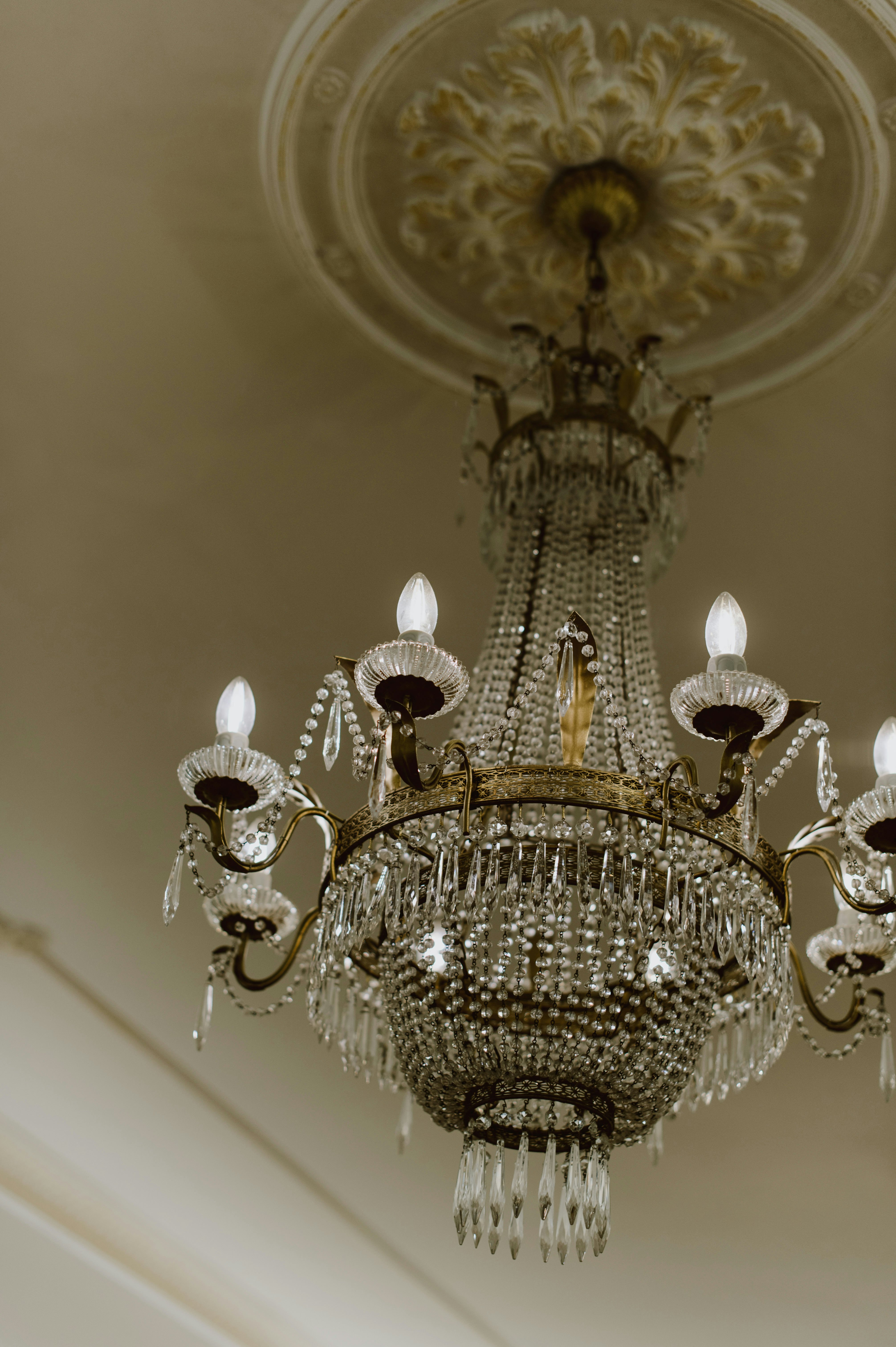 Heritage crystal chandelier