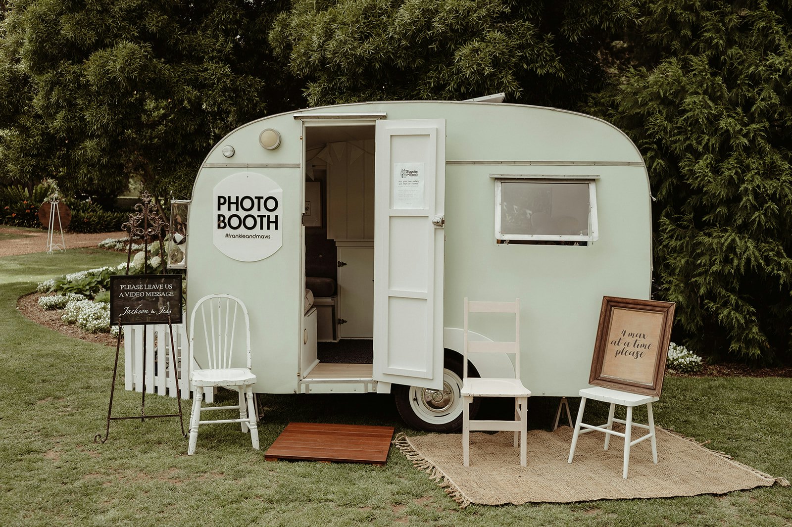 Photo booth van