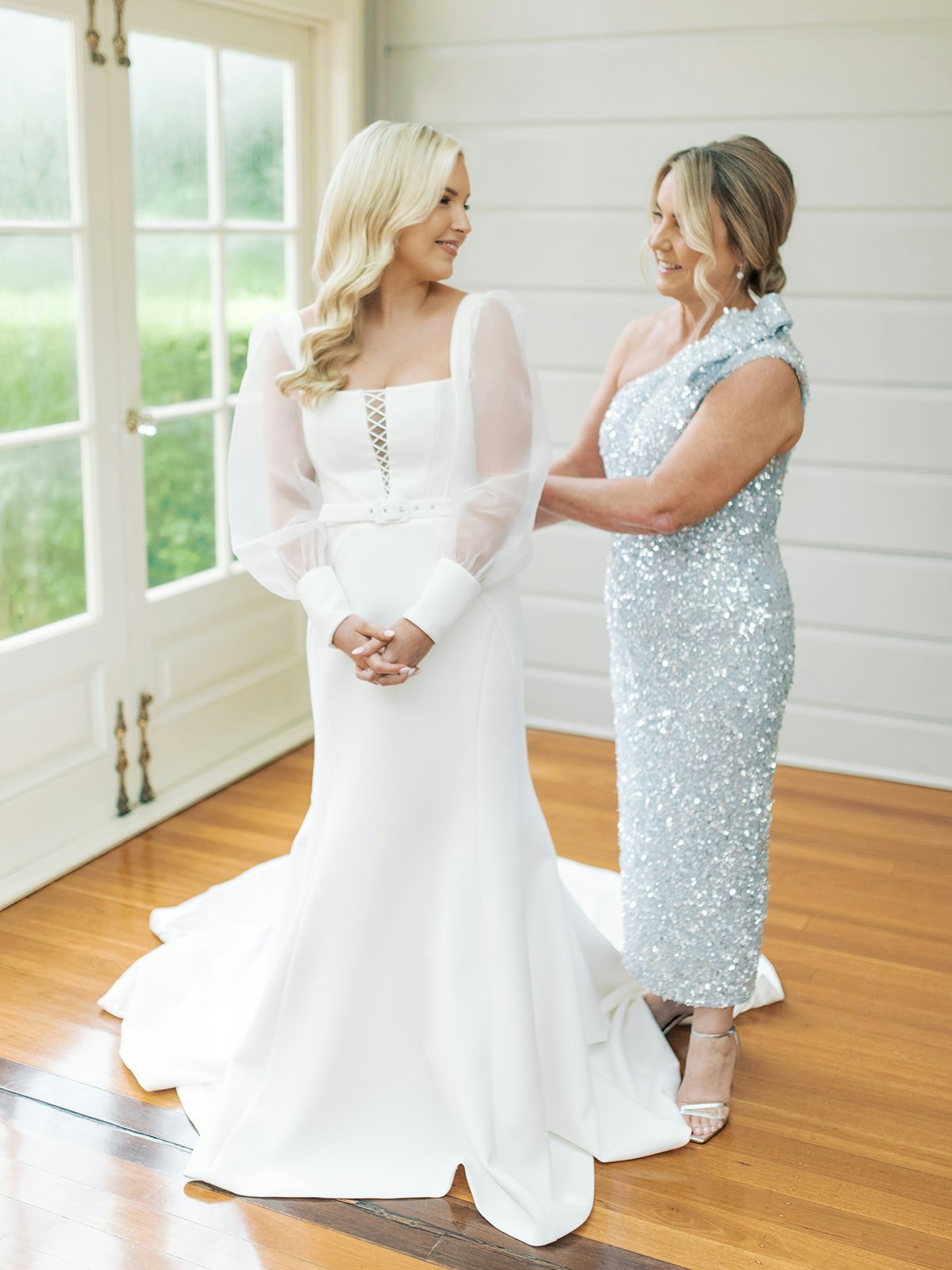 Bride and mother of the bride