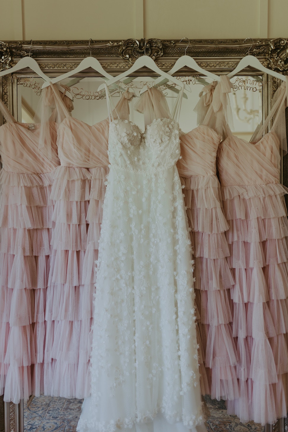 Wedding dresses and bridesmaid dresses