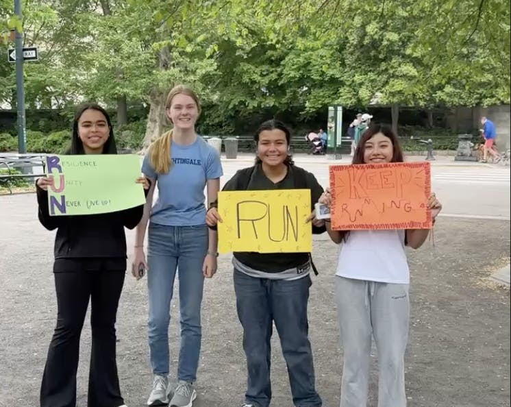 Sophomores Run for Pine Ridge