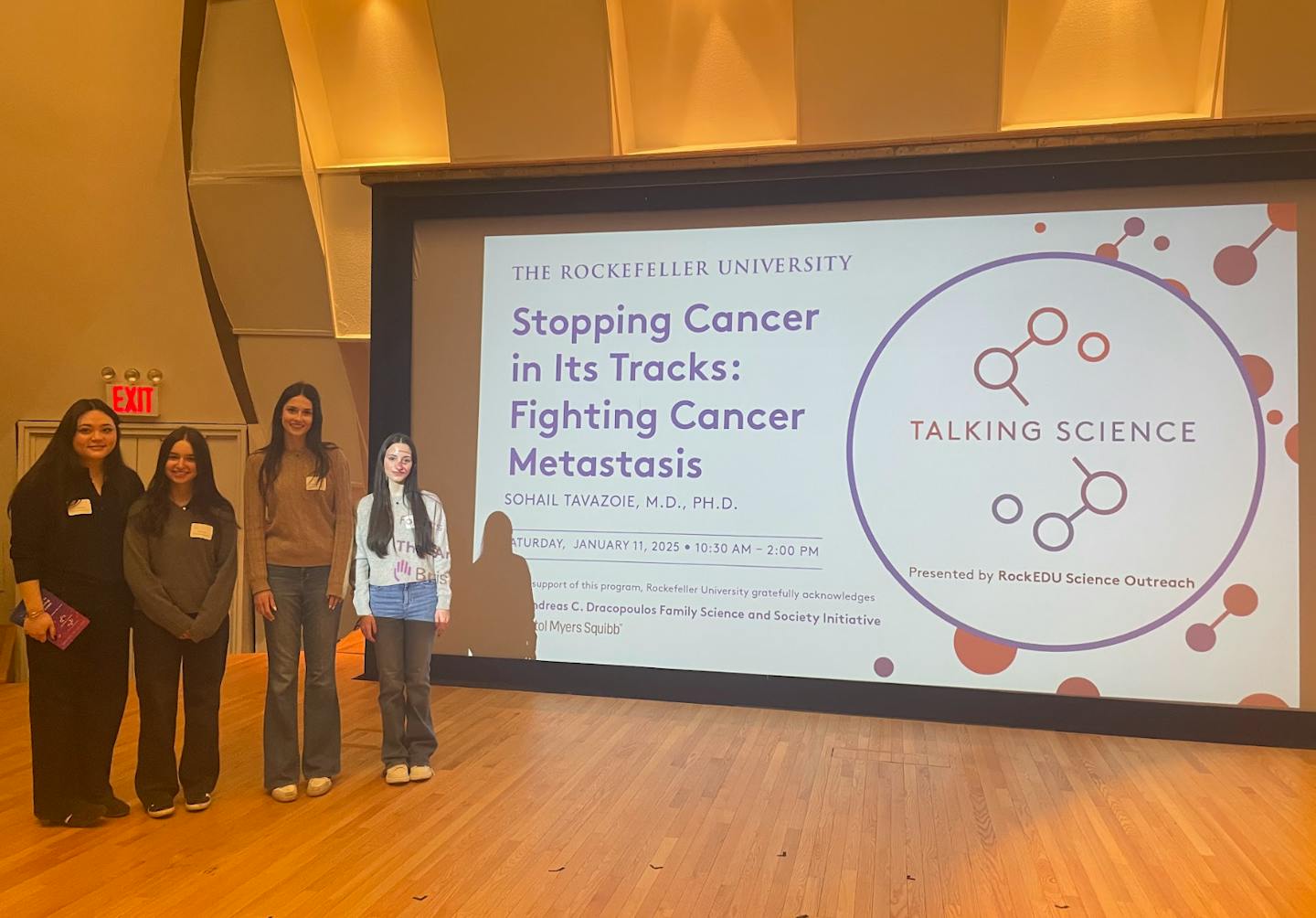 Talking Science Talking Science at Rockefeller University