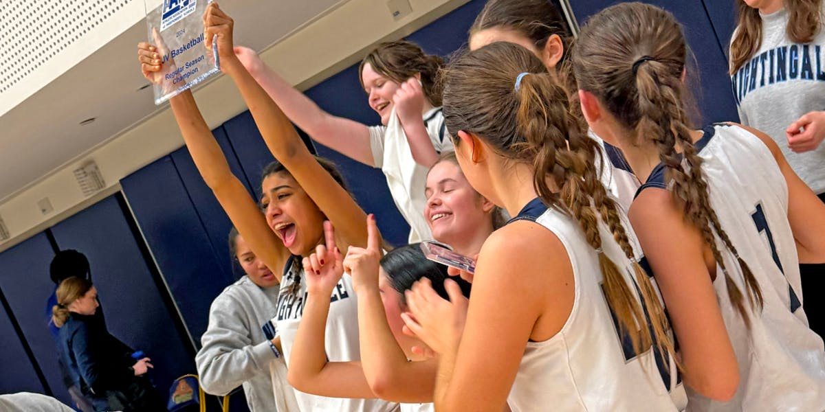 JV Basketball Completes Undefeated Season with AAIS Championship