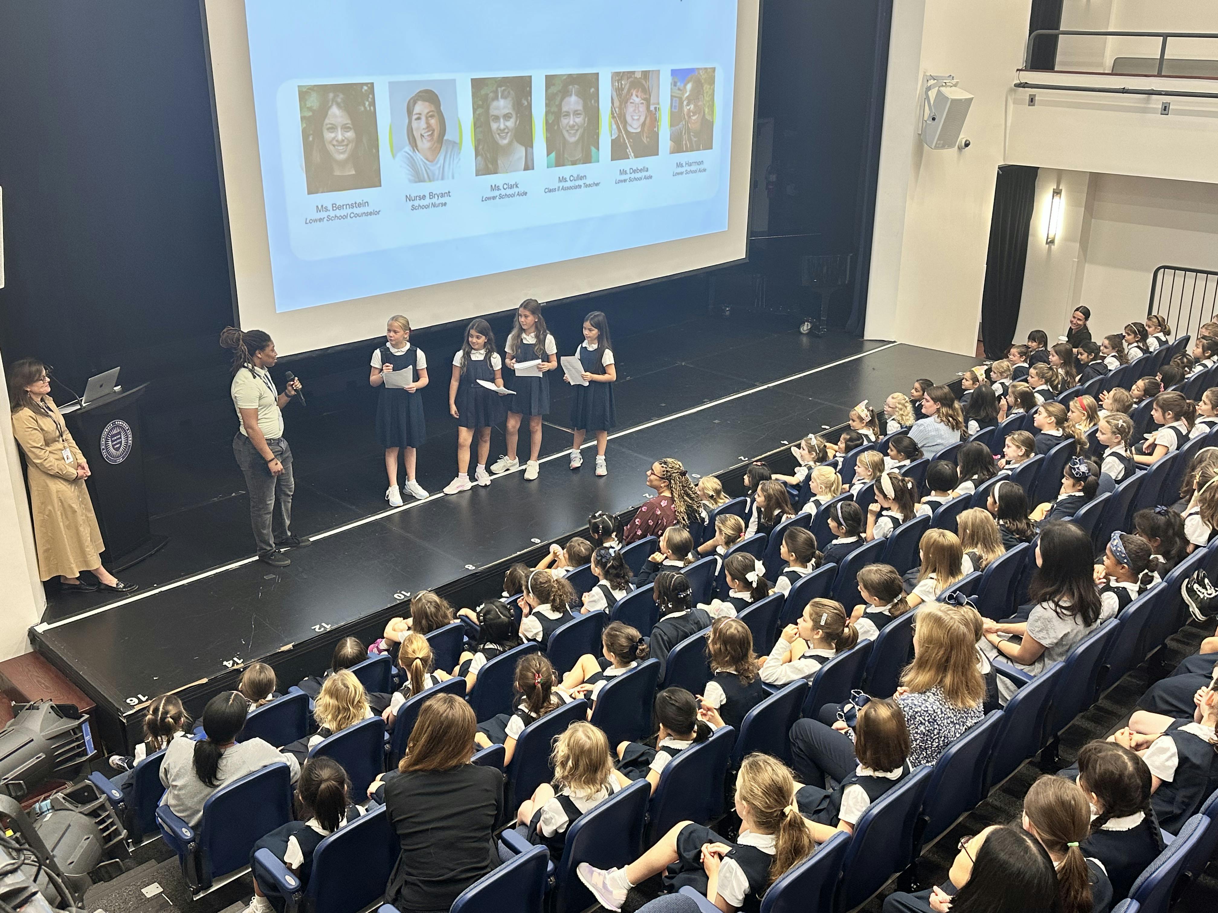 Lower School's Opening Assembly