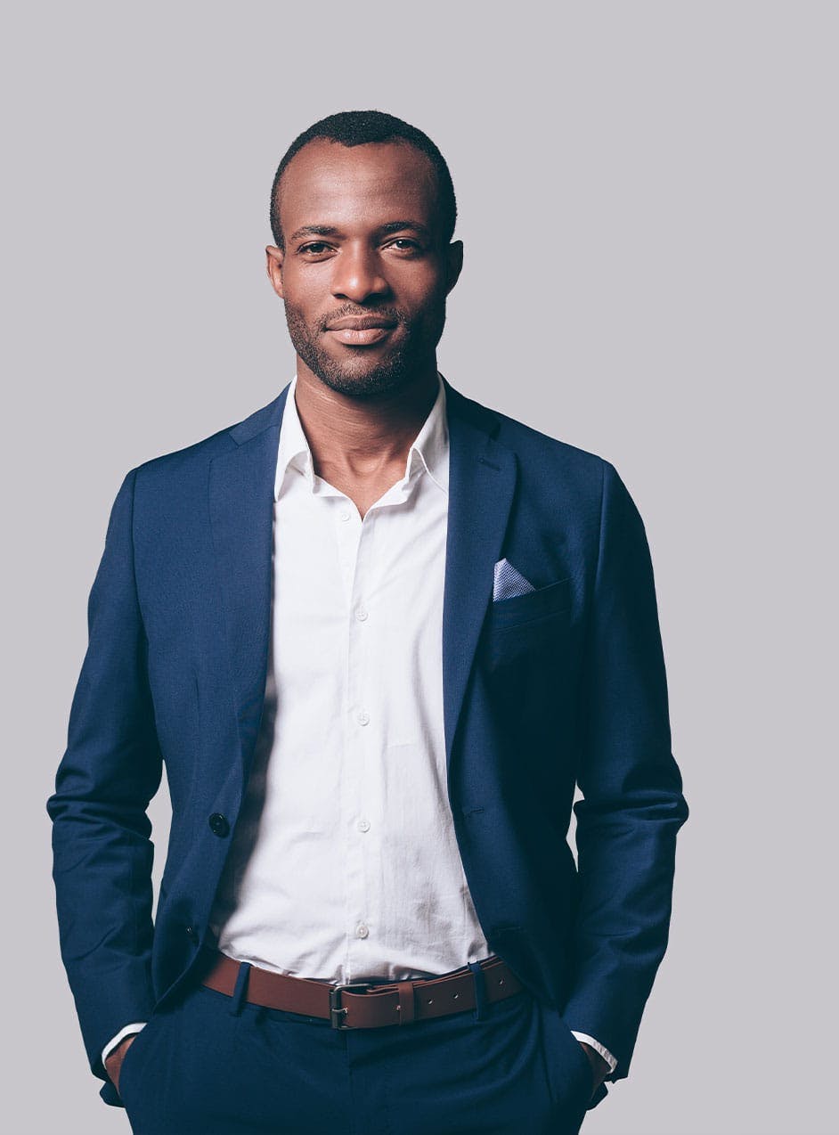 man after shockwave therapy treatment in Indianapolis