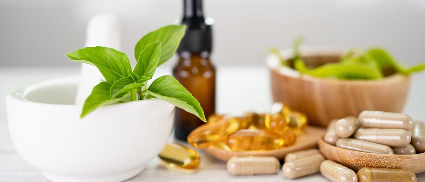 Herbs depicted by Genesis Lifestyle Medicine.