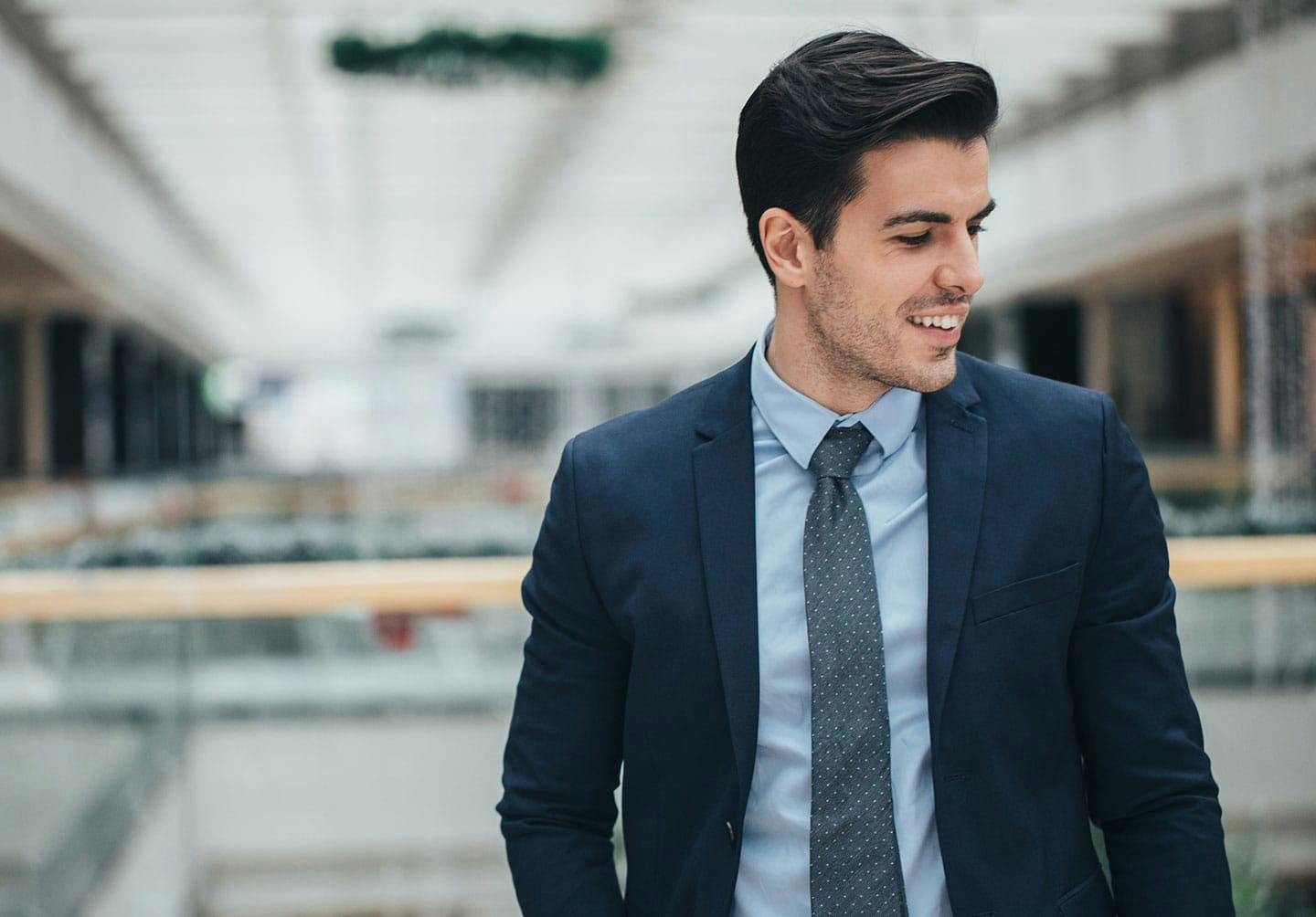 man smiling after GAINSWave™ in Corona.