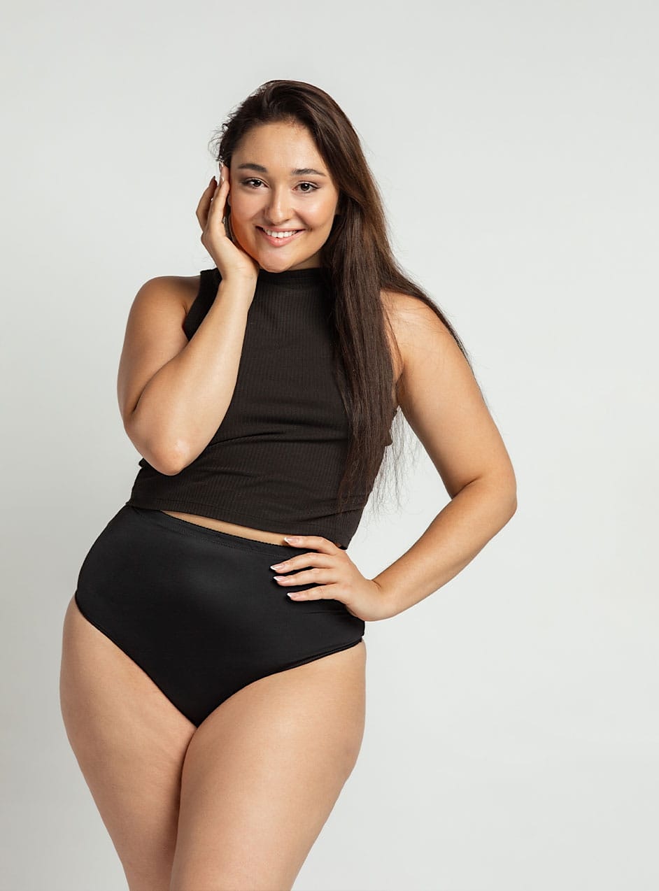 A woman feeling confident after EMSELLA in Corpus Christi.