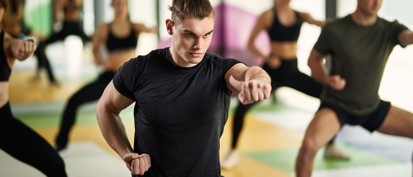 Man exercising after doing the ideal protein diet at Genesis Lifestyle Medicine.