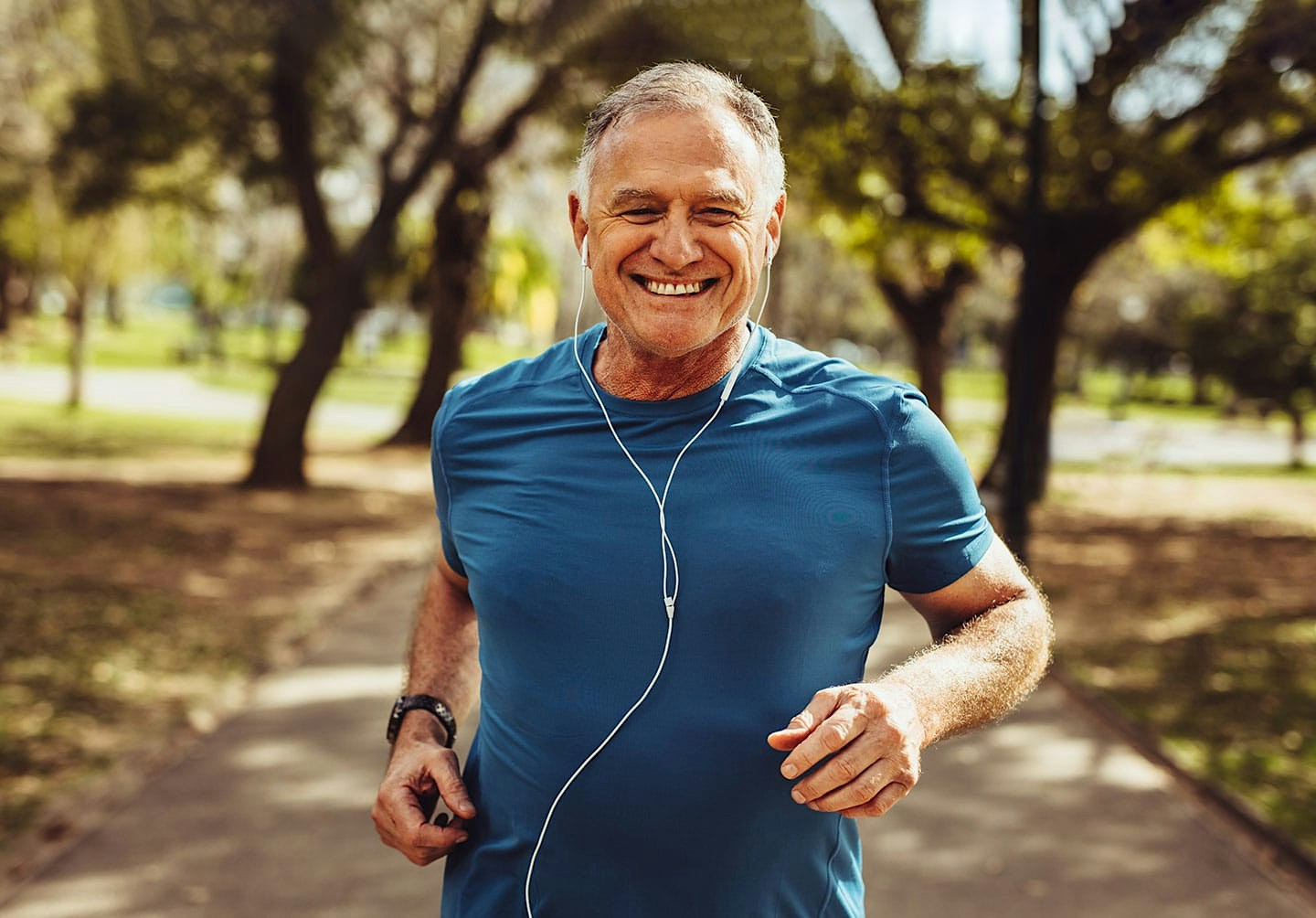 happy patient running after taking Semaglutide in Yakima, WA