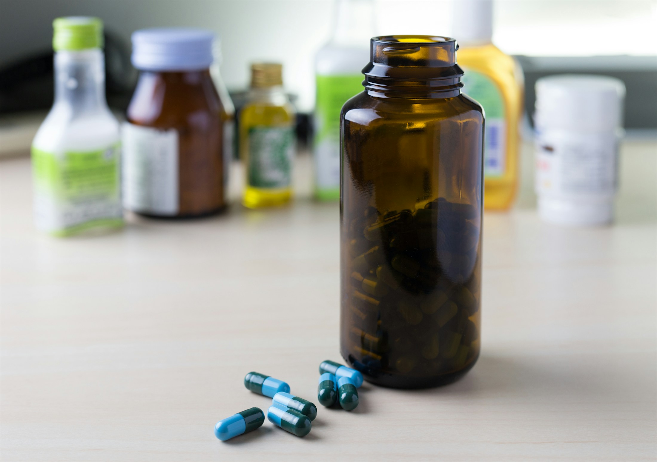 a bottle of weight loss medication in Riverside.