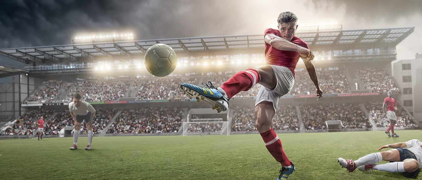 man playing soccer after weight loss program from Genesis Lifestyle Medicine