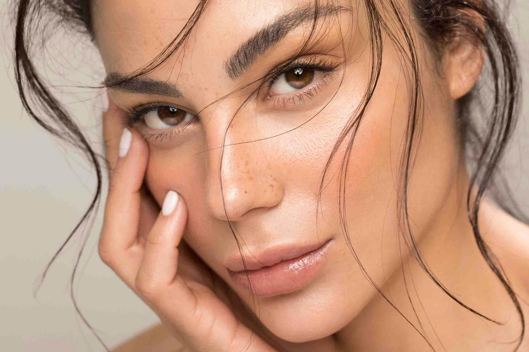 Close up of woman with beautiful skin, after IPL Photofacial at Genesis Lifestyle Medicine.