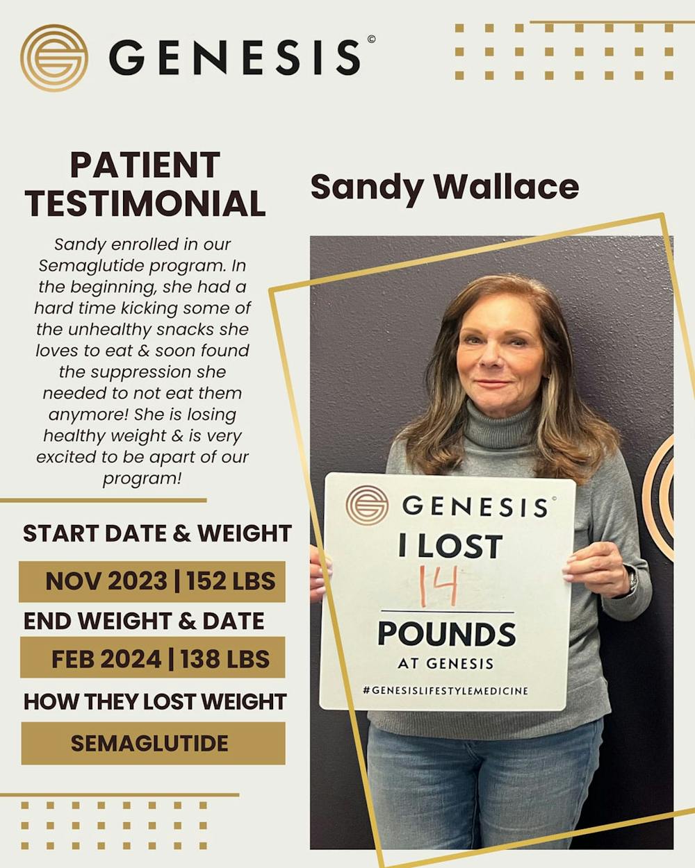 Weight Loss Before & After Gallery - Patient 107143 - Image 1