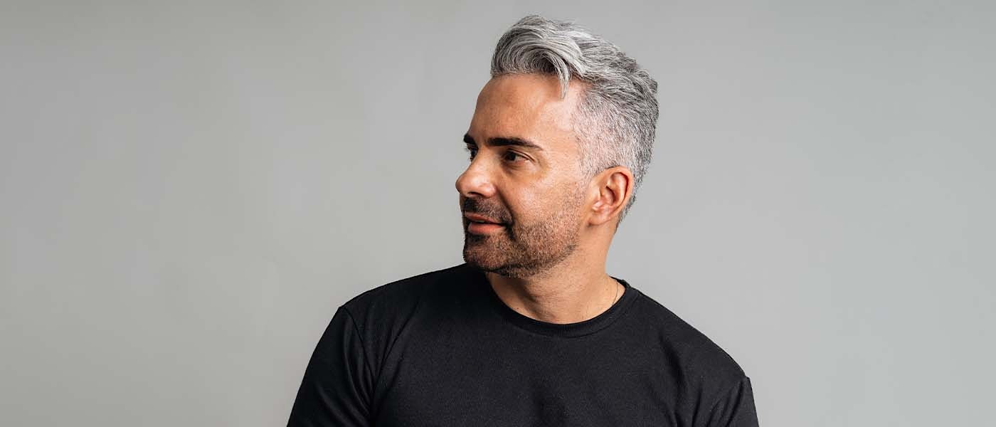 man with nice styled hair after hair transplant in Lincoln, NE