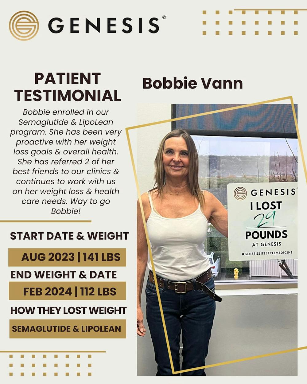 Weight Loss Before & After Gallery - Patient 630578 - Image 1