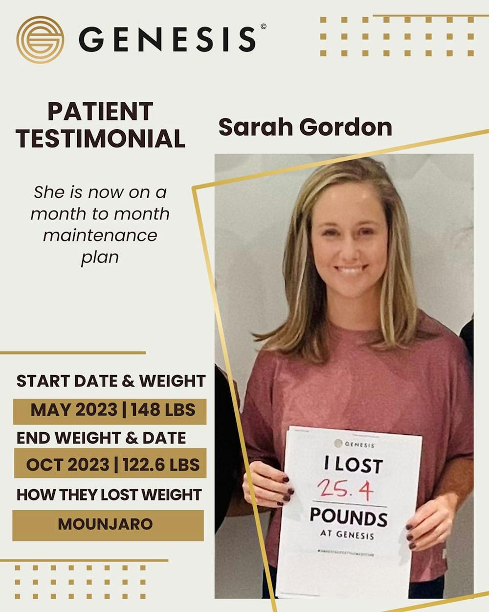 Weight Loss Before & After Gallery - Patient 776558 - Image 1