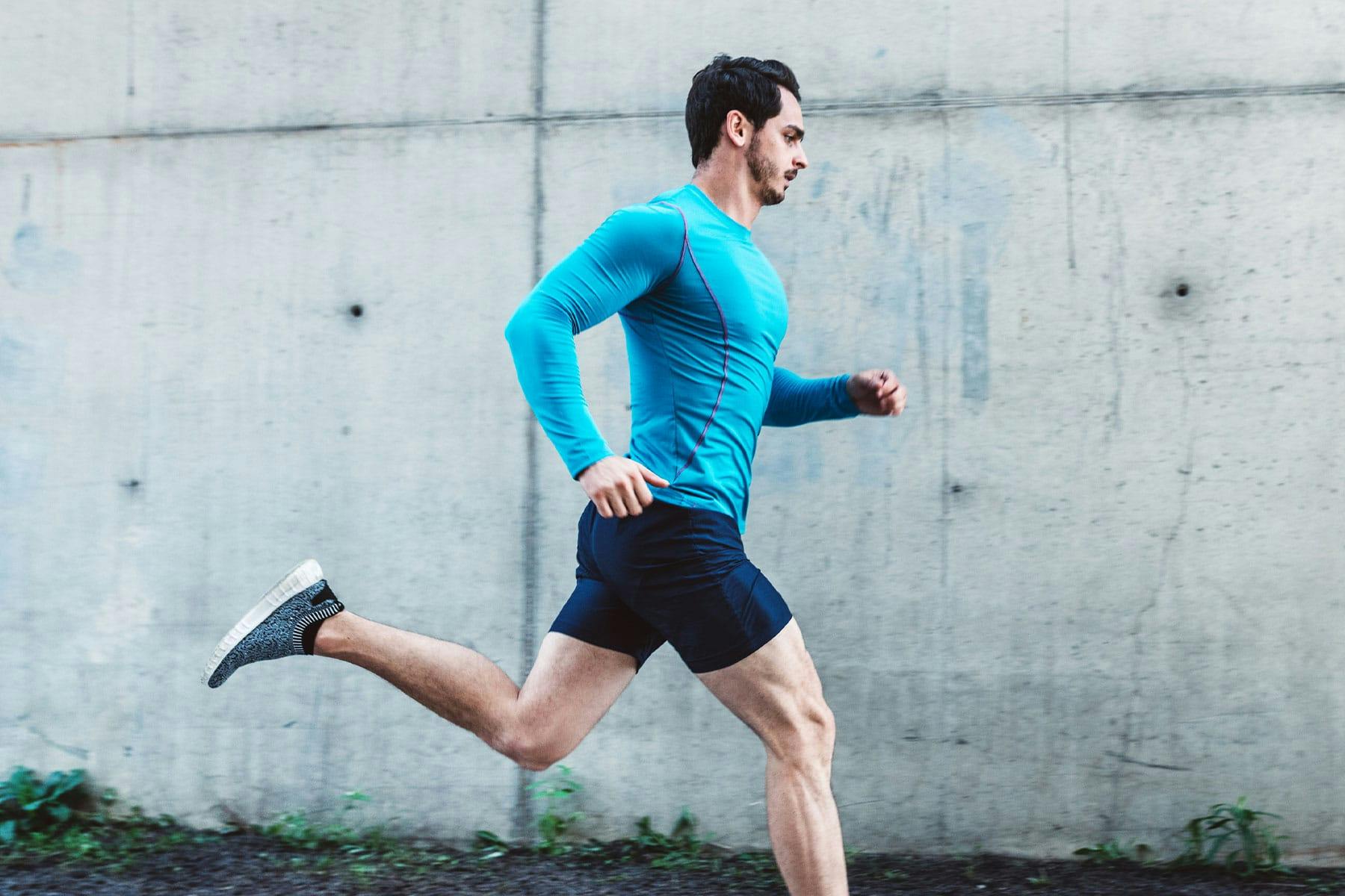 man on a run who uses semaglutide in franklin