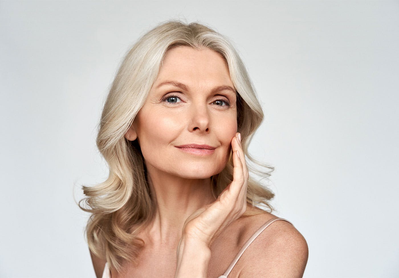 woman after laser skin resurfacing in Colorado Springs