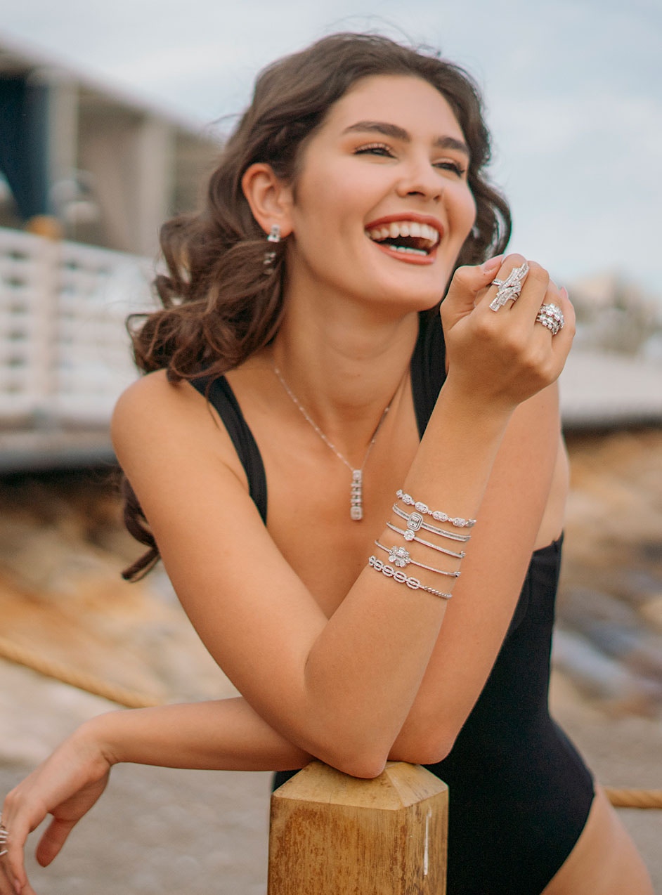 Yakima woman laughing outside after women's hormone therapy