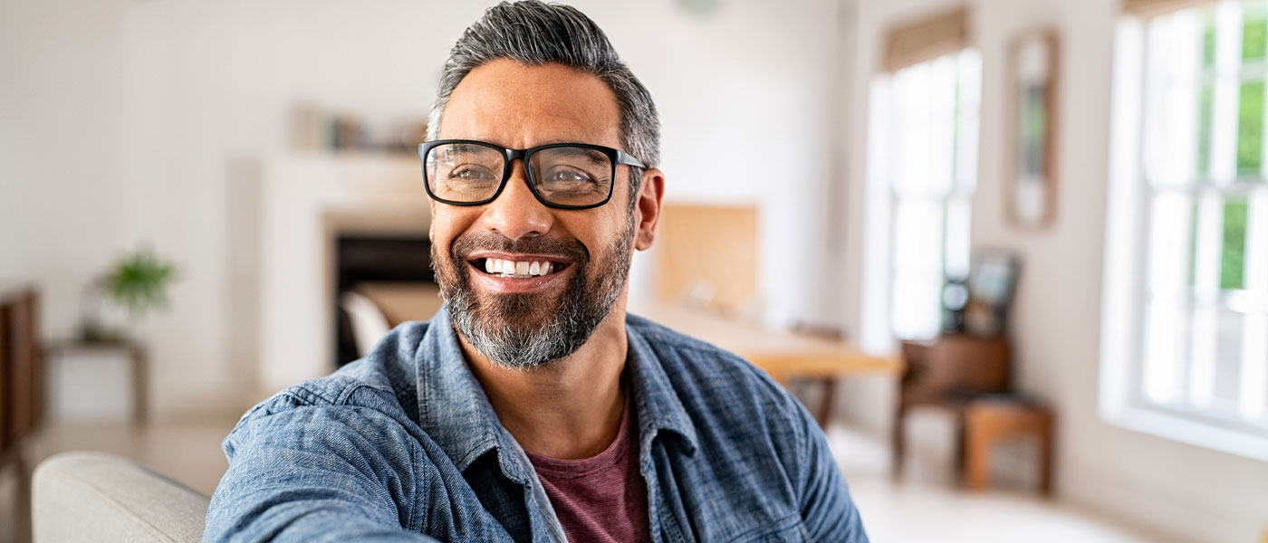 Happy man after receiving the P-Shot from Genesis Lifestyle Medicine.