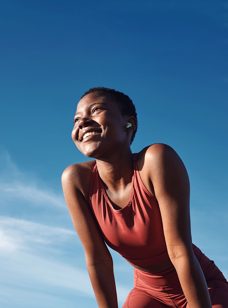 happy woman after Sermorelin therapy in Las Vegas