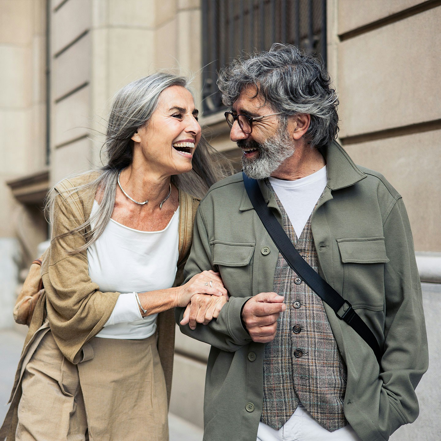 happy older couple after Methylene Blue treatments in Las Vegas