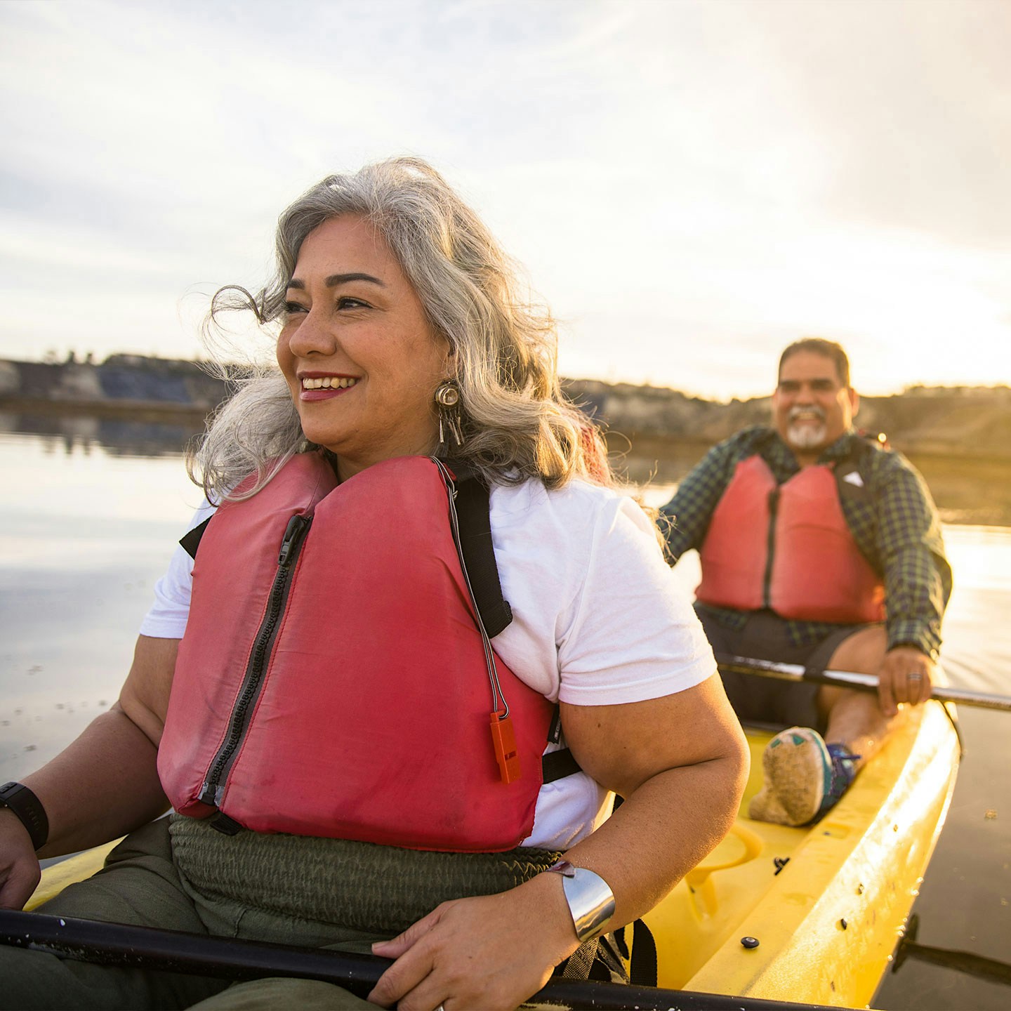 happy couple in a boat after Methylene Blue treatment in Denver, CO