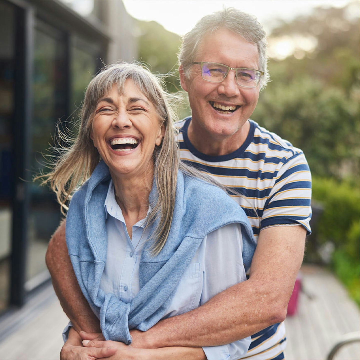 happy couple after Methylene Blue treatment in Frisco