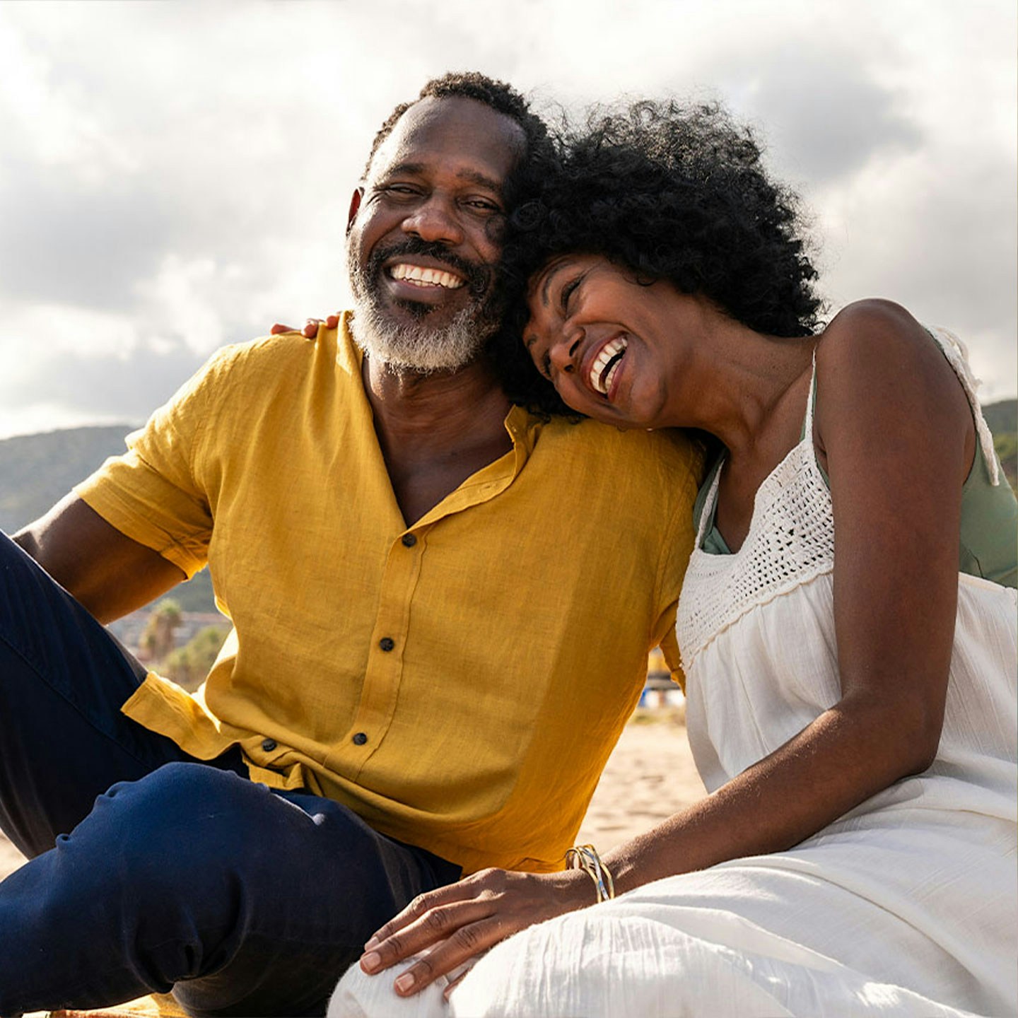 happy couple after Methylene Blue treatment in Dallas