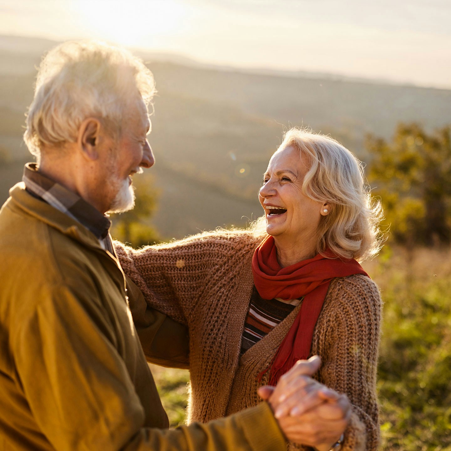happy couple after Methylene Blue treatment in Grapevine, TX