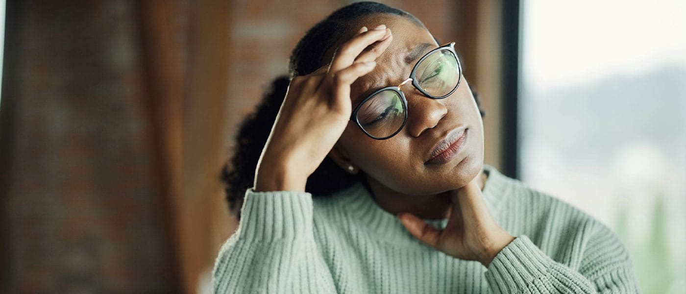 woman dealing with mood changes before starting NAD+ therapy