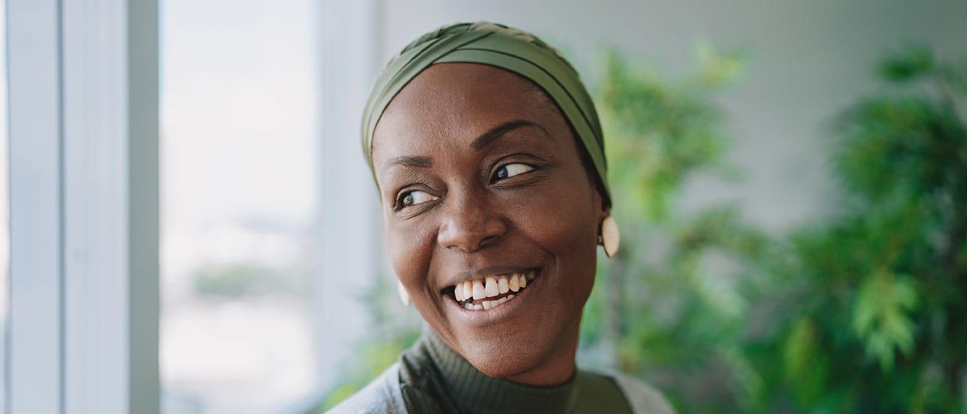 woman recovering from breast cancer and starting hormone therapy