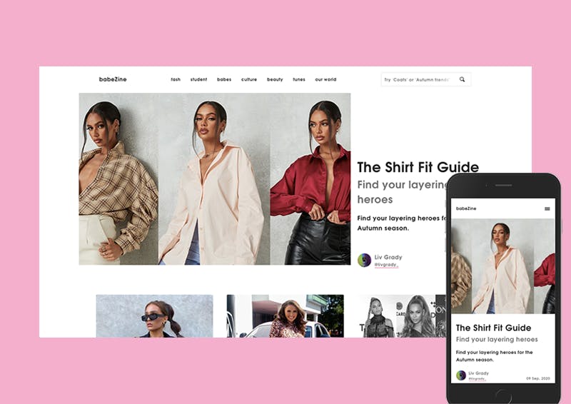 Missguided - Wordpress Blog