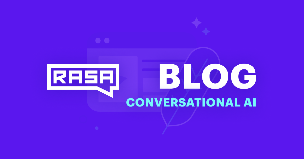 conversational ai with rasa