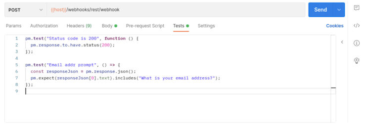Testing your Rasa custom actions and forms using Postman | The Rasa ...