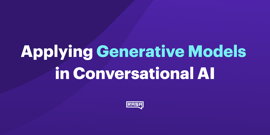 Applying Generative Models in Conversational AI