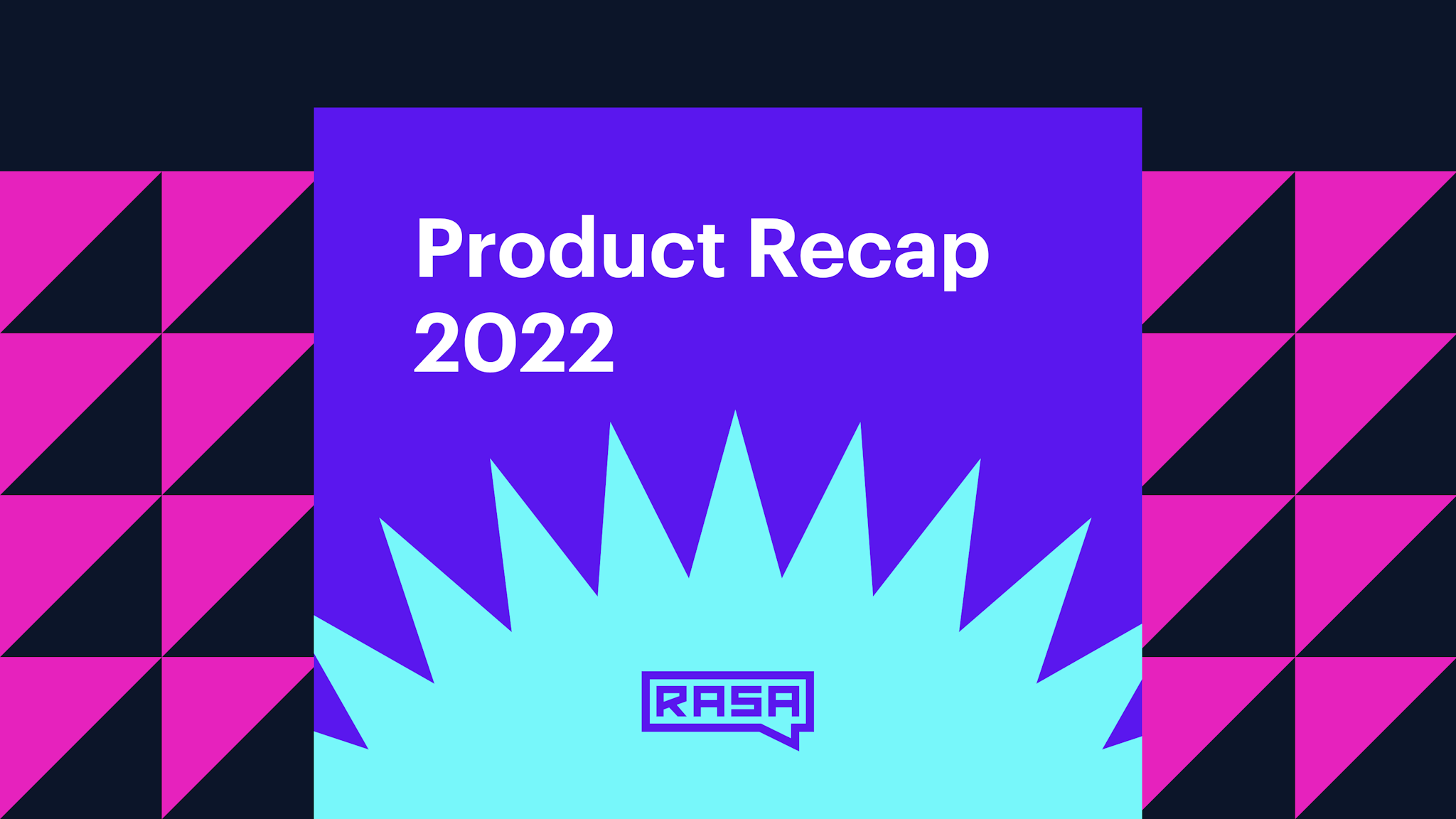 Rasa Product Recap 2022 Rasa Product Recap 2022