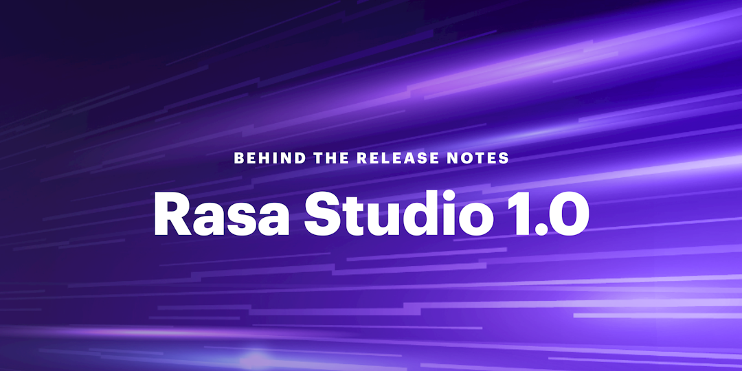 Rasa Studio 1.0