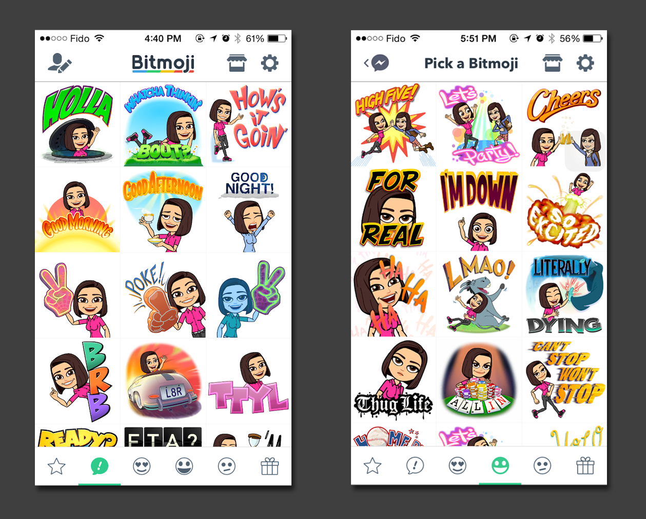Bitmoji has a flavour for Facebook Messenger, which includes a new theme and customized share and reply flow to create Bitmojis with a friend.