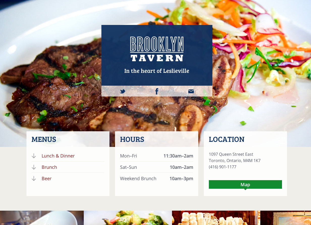 Brooklyn Tavern website