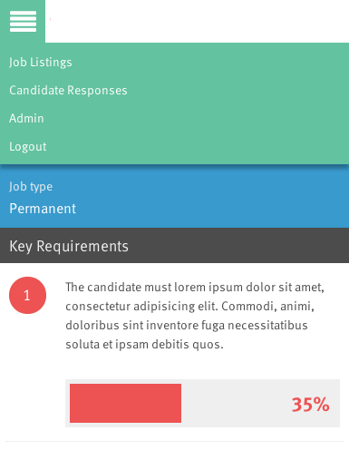 All parts of the website can be easily navigated, viewed and edited by desktop and mobile users alike.