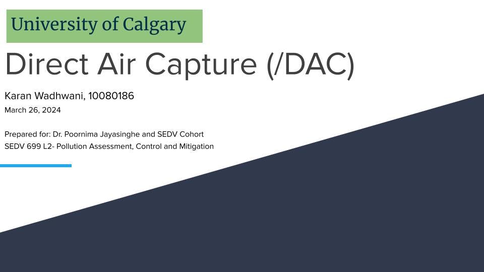 What is Direct Air Capture (DAC)? 